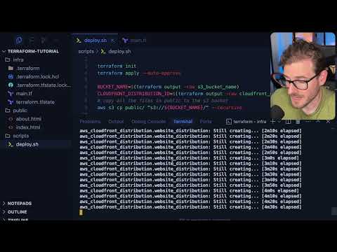 Deploying a static website to S3 and Cloudfront (with Terraform)