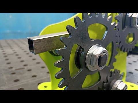 Earn money without expensive machines with your own hands! An elegant product made of profile pipe