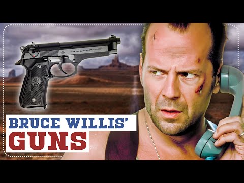 Bruce Willis Action Movie Guns! 10 Firearms That Stole the Show! (Die Hard to Red)