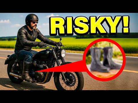 8 Motorcycle Boots Mistakes That Snap Ankles (Ranked by Crash Risk)