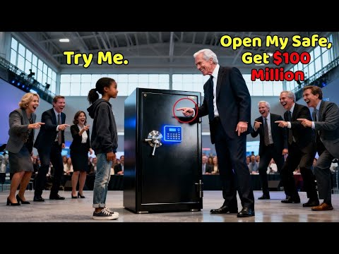 Billionaire Joked "Open My Safe, Get $100 Million" — Poor Black Girl Cracked Code No One Could