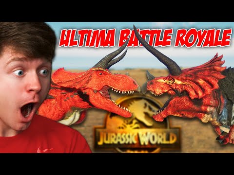 ULTIMASAURUS vs ULTIMA IMPERATRIX the BATTLE ROYALE! - Jurassic World Evolution 2