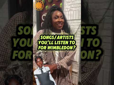 Coco Gauff on music playlist for Wimbledon #shorts