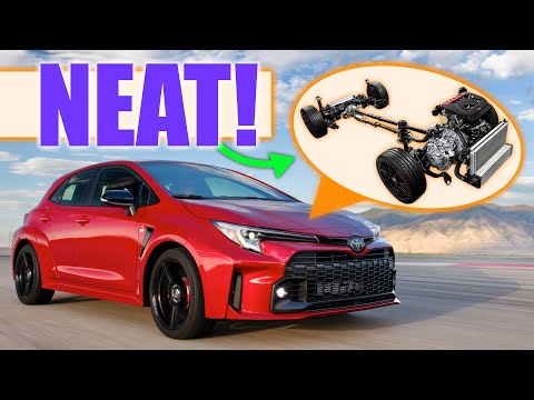 Toyota GR Corolla's Brilliant AWD System - How It Splits Torque!