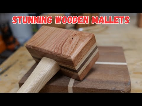 I Made Beautiful Wooden Mallets From My Off Cuts