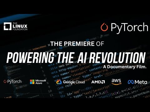 PyTorch Documentary Virtual Premiere: Live Stream