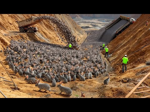 1,2 Миллиона Кроликов Выпустили В Мёртвую Пустыню Китая — Финал Шокировал Мир