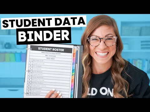 How to Create a Student Data Binder | What to Include + Best Tips