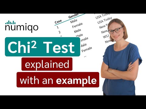Chi2 test  -  easily explained with an example