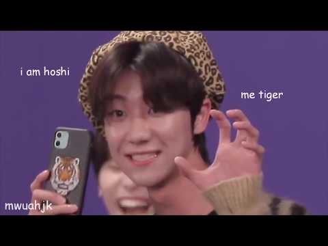 seventeen imitating each other for 9 minutes and 35 seconds