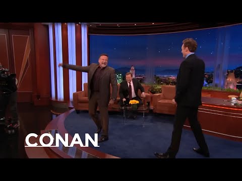 Robin Williams is The Best Talk Show Guest In The World | Conan on TBS