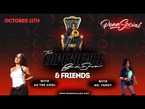 Live at Penn Social DC - The Experience Band & Show & Friends feat. AE The Cool & Ms. Yendy