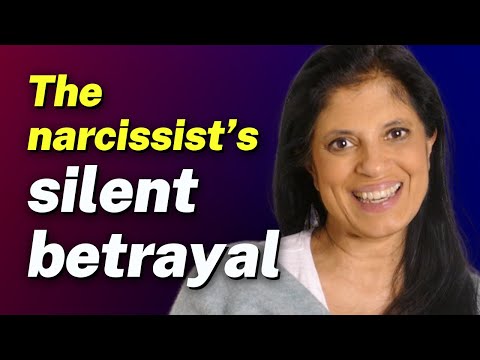 The narcissist’s silent betrayal