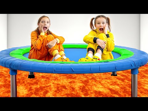 😱 Don’t Touch the Floor! The Floor Is Lava Game for Kids | Kids Fun