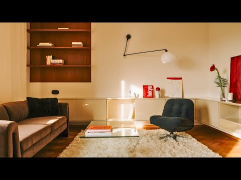 Inside A 1930s Warsaw Flat With A BOLD Disco Kitchen