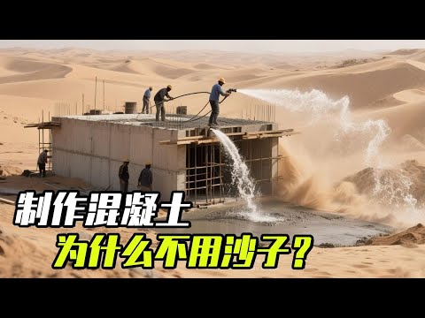 不要钱的沙子，不香吗？为什么混凝土不用沙漠里免费的沙子？【科学火箭叔】