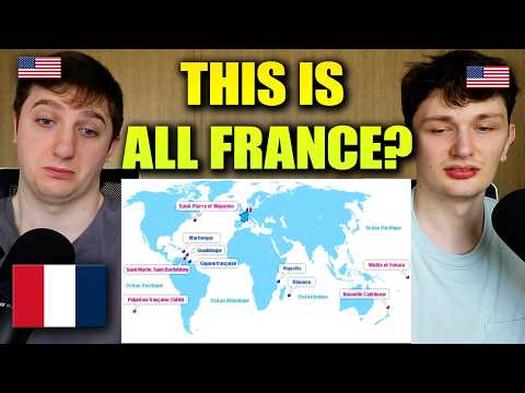 Americans React to French Overseas Territories Explained!