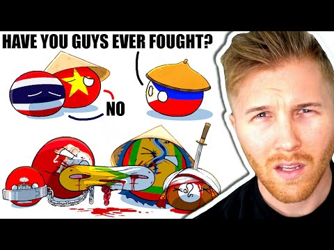 The Very DARK Side of Southeast Asia?! ASEAN Rivalries Explained By Countryballs