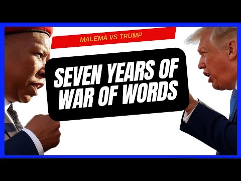 7 years of Malema and Trump war of words