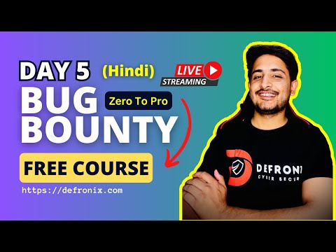 Day-5 Live Recon For Gathering All Information  - Bug Bounty Free Course [ Hindi ]