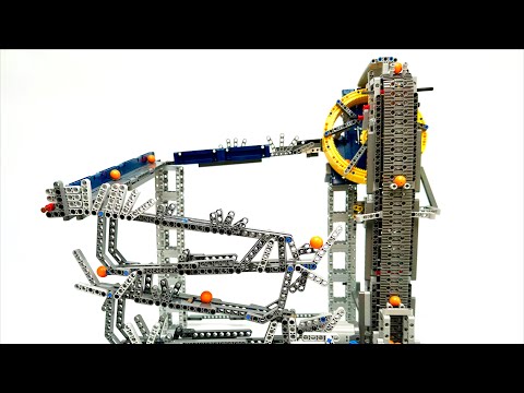 I Built a Working LEGO Marble Run!