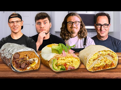 Which YouTube Chef Makes The BEST Breakfast Burrito?
