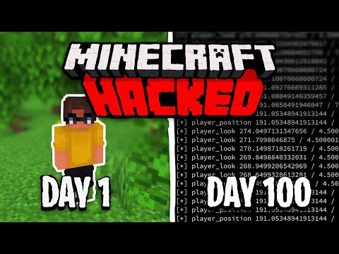 I Spent 100 Days Hacking Minecraft