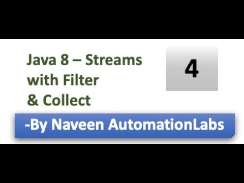 Java 8 - Streams filter APIs Examples