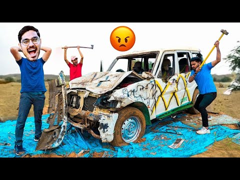 Breaking Amit's New Car Prank   मज़ाक मज़ाक में गाड़ी तोड़ दी   Extreme Prank Gone Wrong