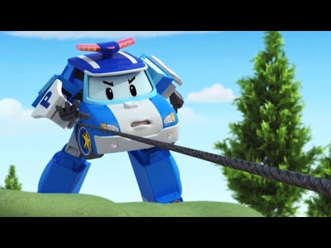 失误也没关系 | 精彩场面 | 儿童安全教育 | 重放精彩片段 | 儿童动画 | 变形警车珀利TV 中文