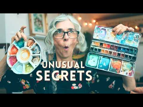 AMAZING Watercolour Hacks You’ll WISH You Knew Sooner (beginner - all levels)