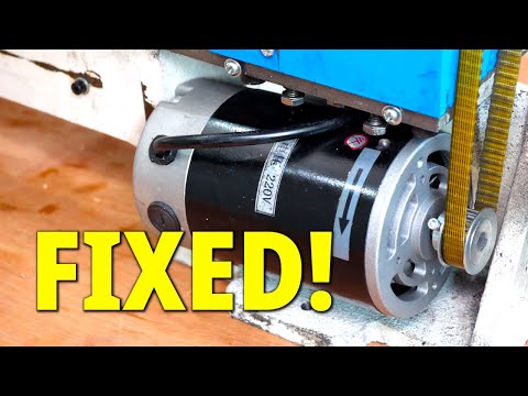 A Quick Fix Motor Mount for the CJ0618 Mini Lathe