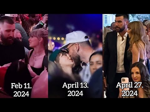 Taylor Swift and Travis Kelce's FULL RELATIONSHIP TIMELINE... (Part 1)