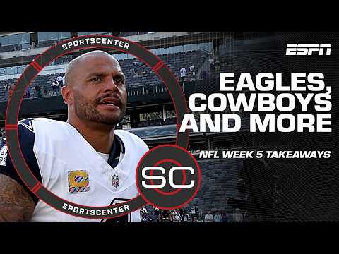 A WARNING to the Eagles, Dak Prescott is looking great & more NFL Week 5 takeaways 🧐 | SportsCenter