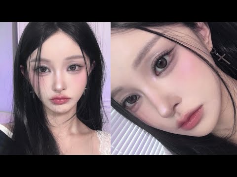 Starlight galaxy flavored, sparkling silver smoky makeup ✨🔮  w. Espoir Galaxy Beam Collection