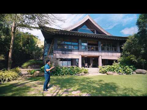 Touring an Amazing Japanese Home in Tagaytay with a View of Taal Volcano