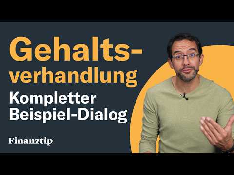 Mehr Gehalt rausholen: Komplette Beispiel-Verhandlung (Tipps & Fehler)