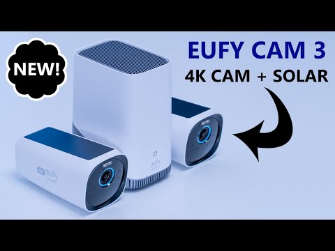 EufyCam 3 Review - S330 4K Solar Camera - No Charging Needed! Full Setup & App Settings.