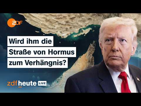 Iran-Krieg: US-Angriffe auf Minen-Schiffe, Iran beschießt Tanker | ZDFheute live analysiert