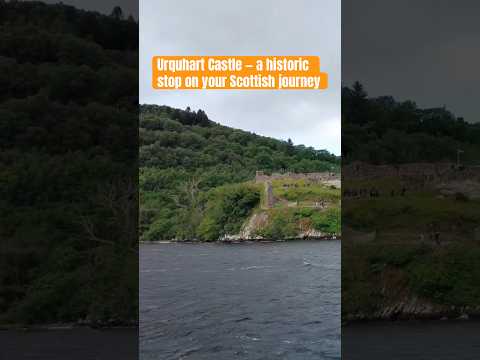 Urquhart Castle — a historic stop on your Scottish journey #UrquhartCastle #ScotlandTravel