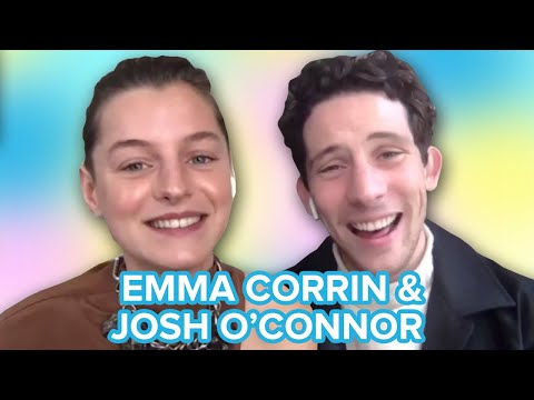 Emma Corrin And Josh O'Connor On Bizarre Dates And The Crown | PopBuzz Meets