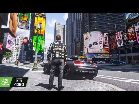 How GTA 5 Should Look Like On Next-Gen Consoles - 2022 Liberty City Map Expansion Gameplay