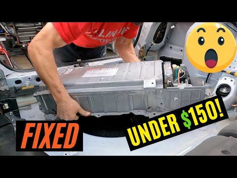 Toyota Prius DIY Hybrid Battery Service