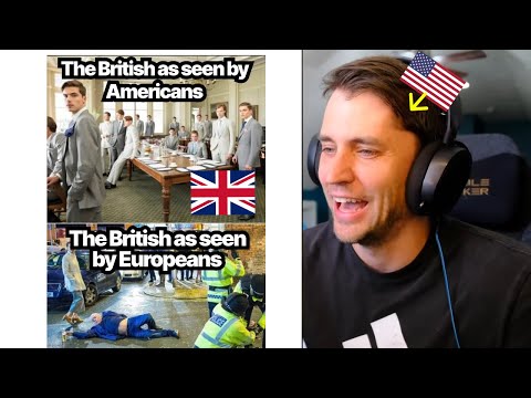American reacts to USA vs Europe Memes