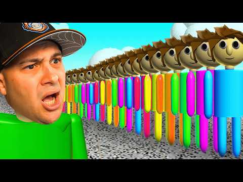 Me vs Baldi vs 100 Students!