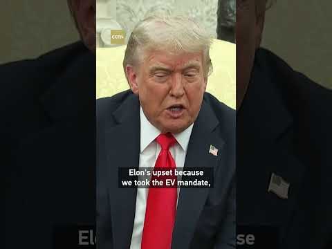 Trump says he's 'very disappointed' with Musk