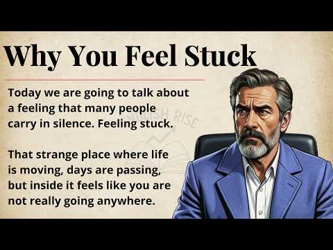 Why You Feel Stuck || Improve Your English Fluency || Graded Reader