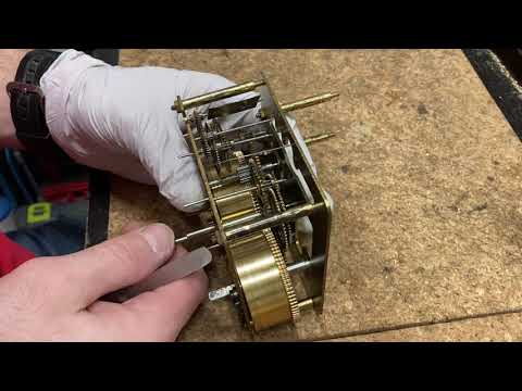 How to put a clock movement back together - clock repair basics