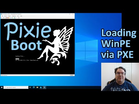 Pixie Boot: Loading WinPE via PXE (from UEFI)!