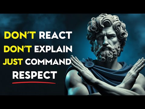DO THIS And People Will Respect You Instantly | Stoic Philosophy